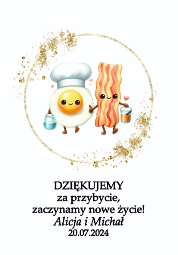 Obrazek Torebka z ciasteczkiem z wróżbą-model 14