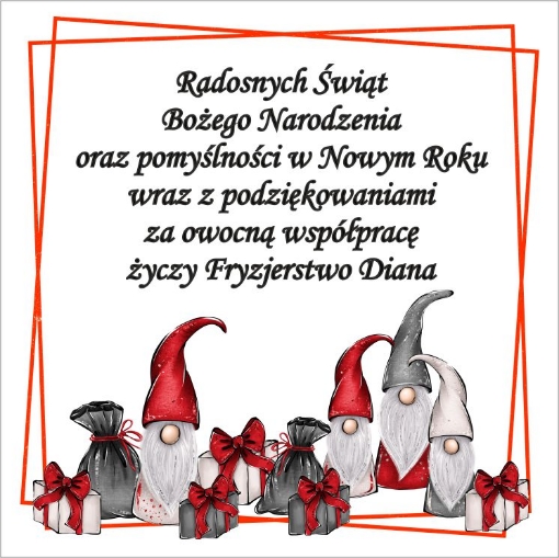 Obrazek Magnesy podziękowania na święta - model 83