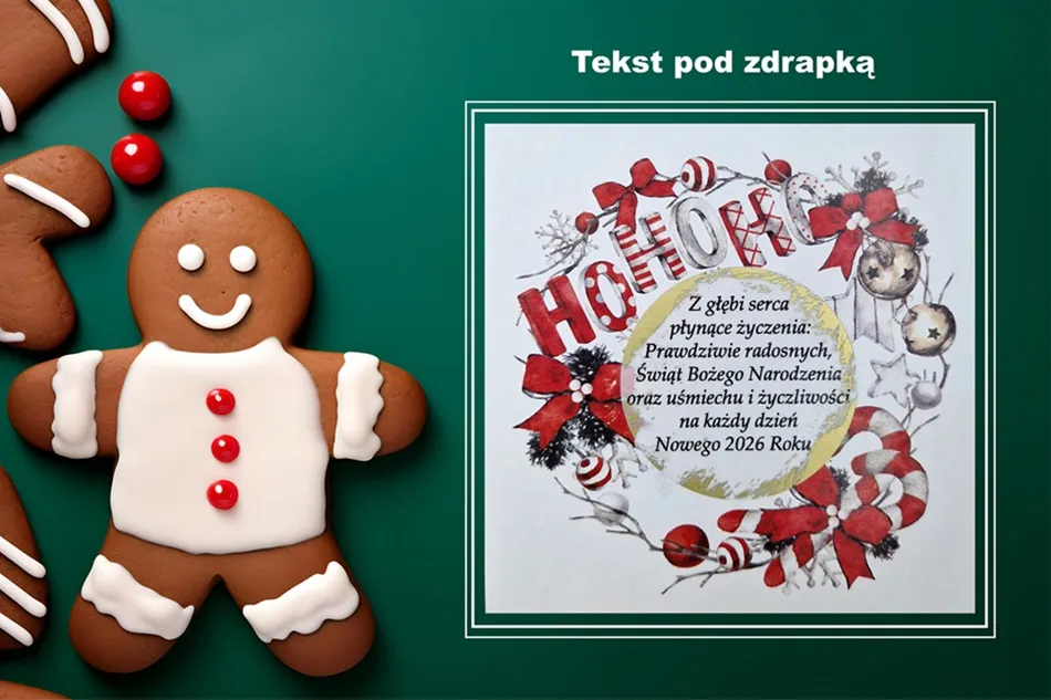 kartka świąteczna z logo - personalizowane kartki firmowe